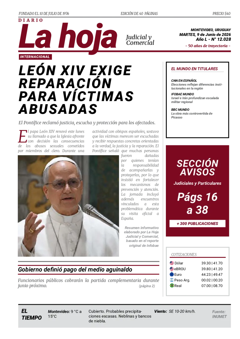 Portada Diario
