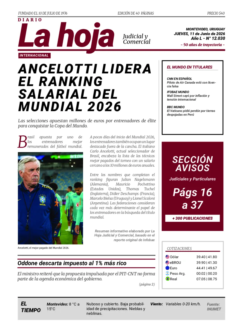 Portada Diario