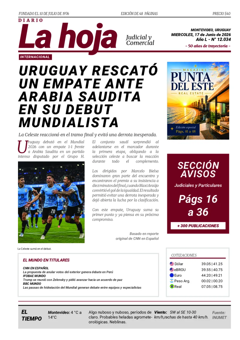 Portada Diario