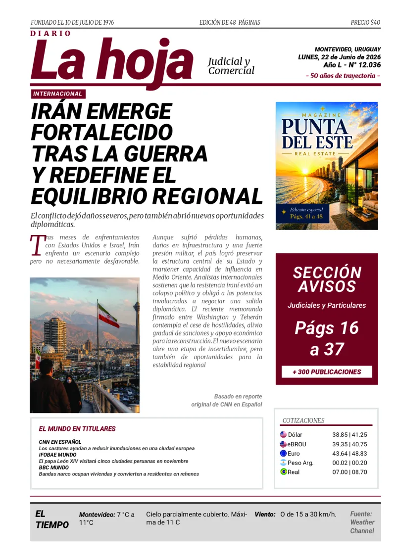 Portada Diario