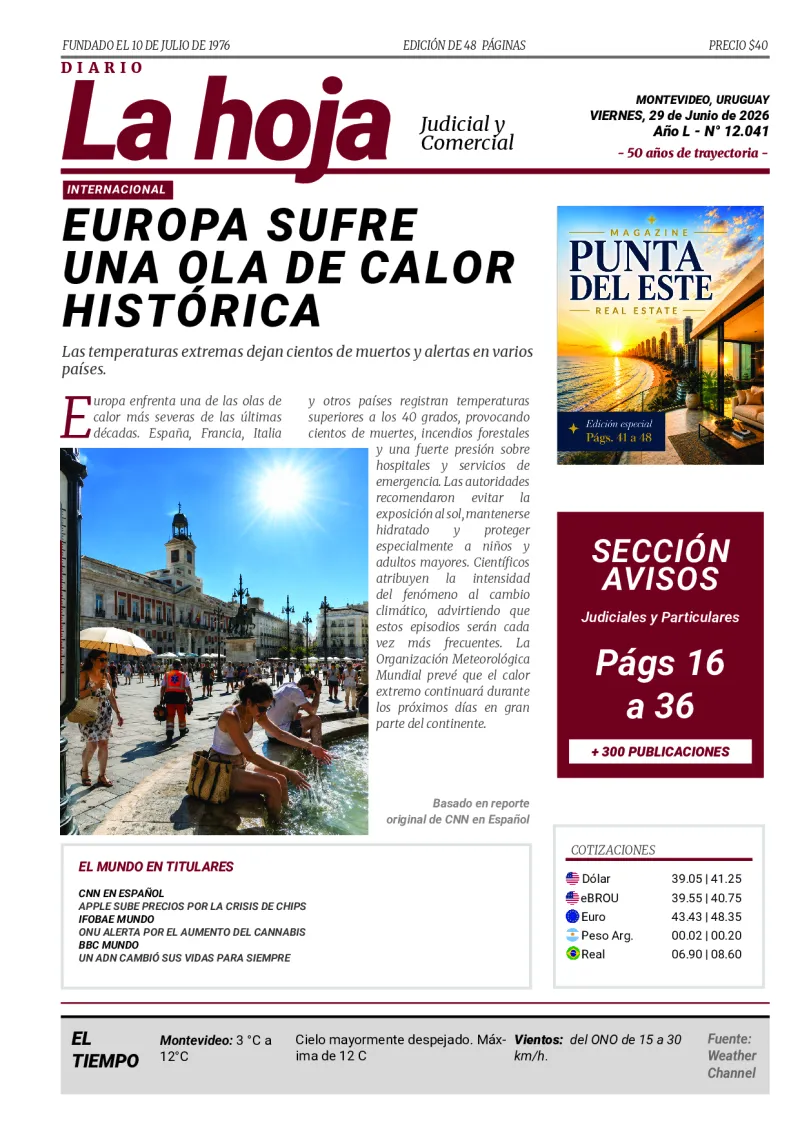 Portada Diario