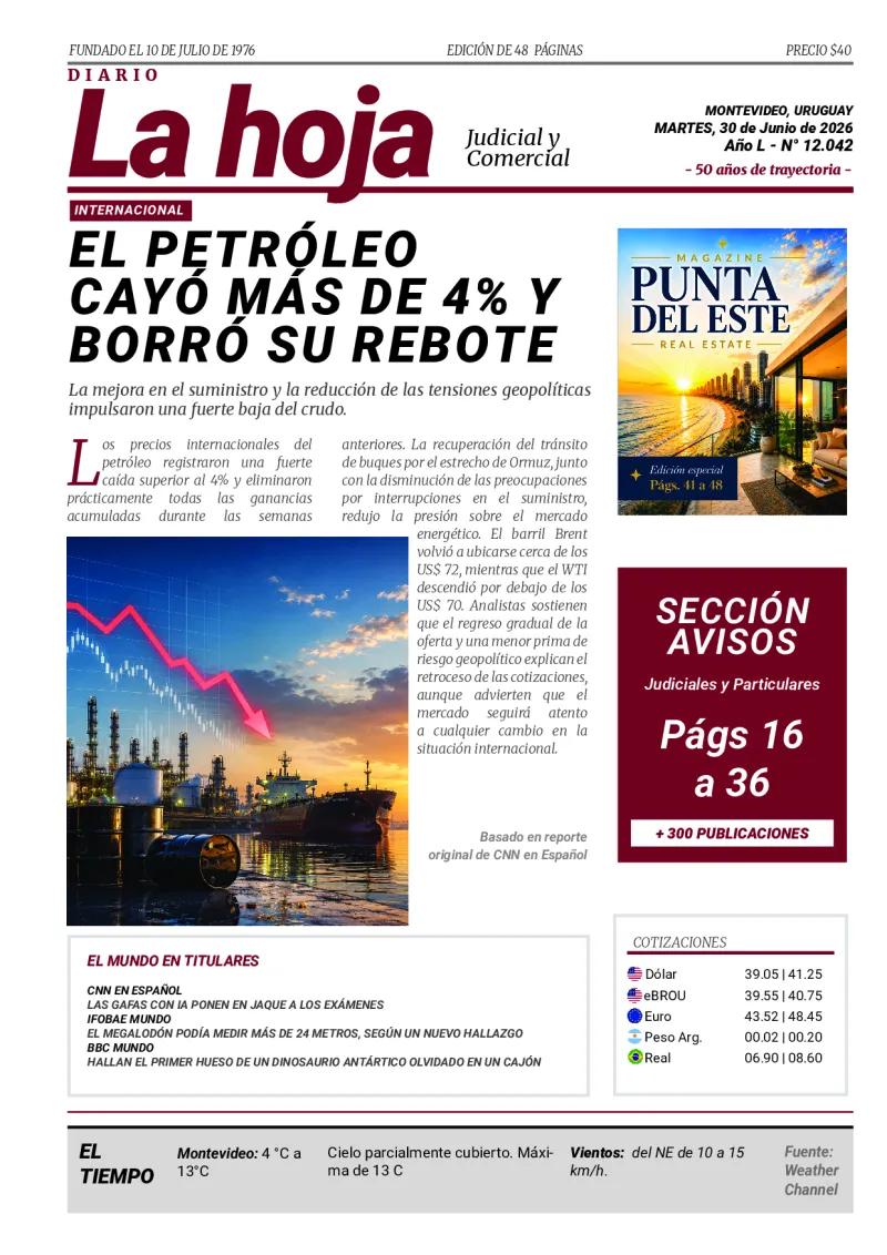 Portada Diario