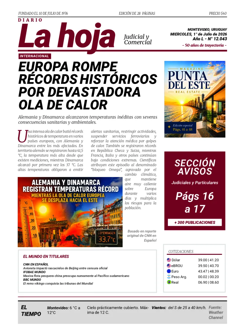 Portada Diario