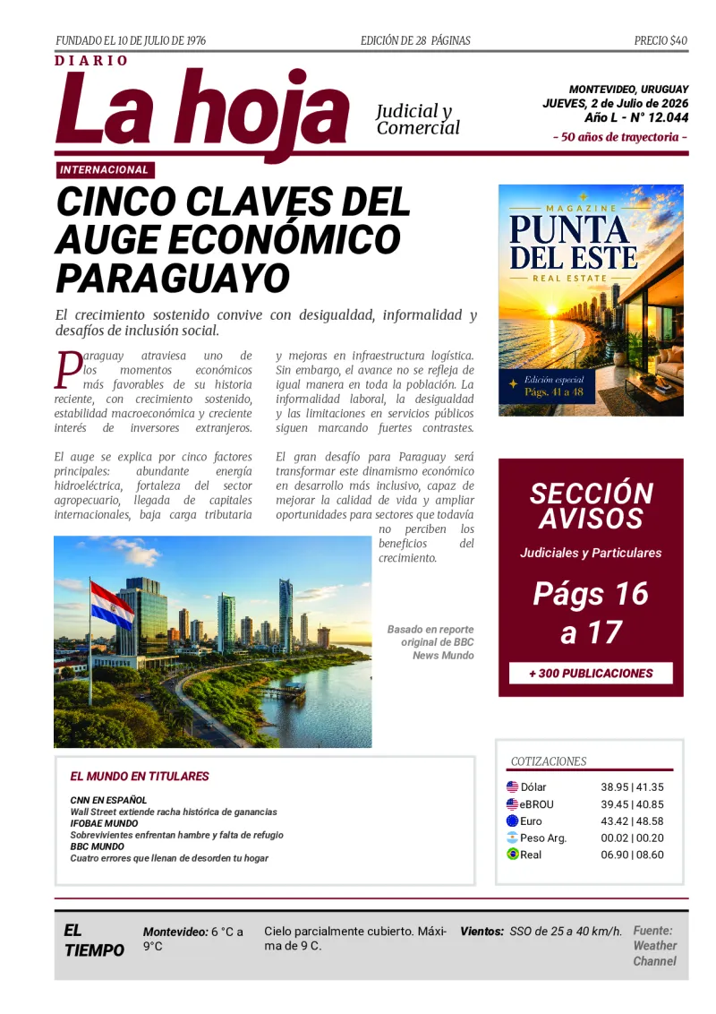 Portada Diario