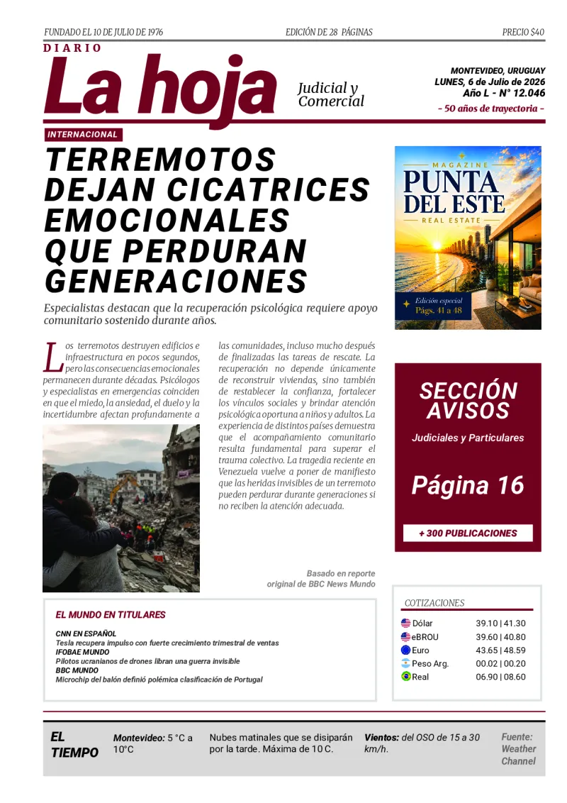 Portada Diario