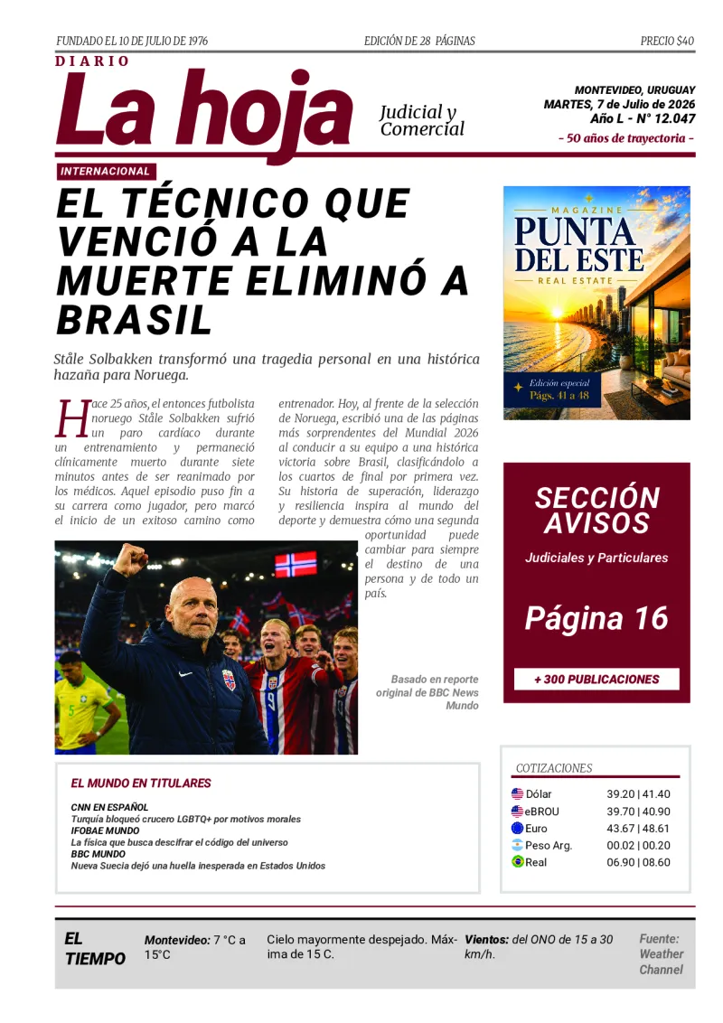 Portada Diario