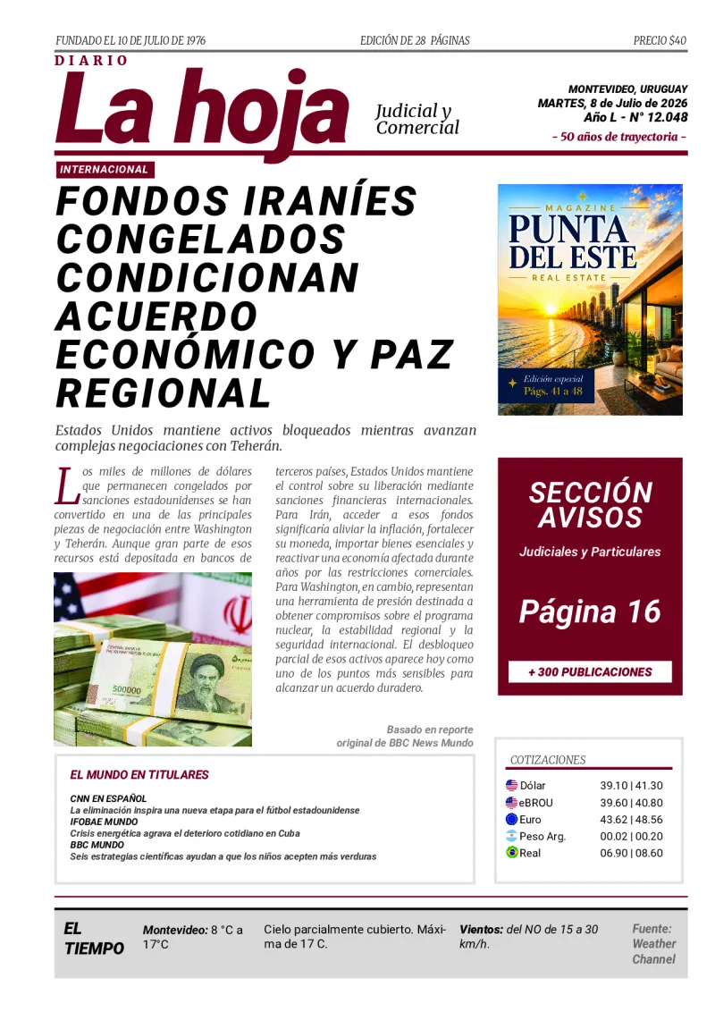 Portada Diario