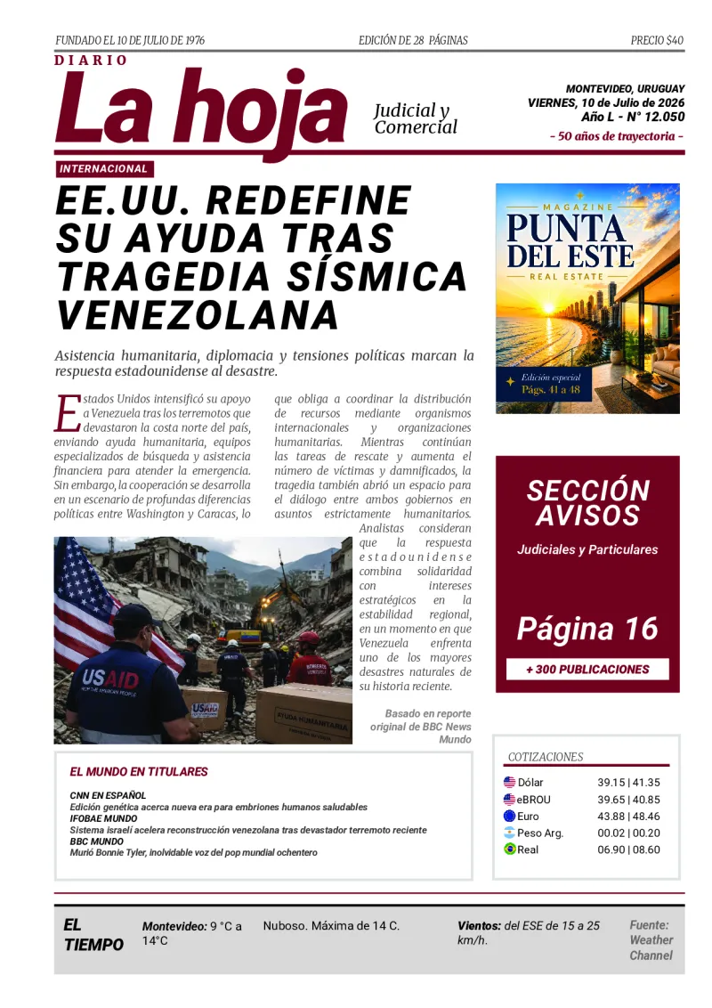 Portada Diario
