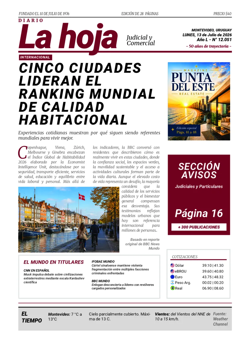 Portada Diario