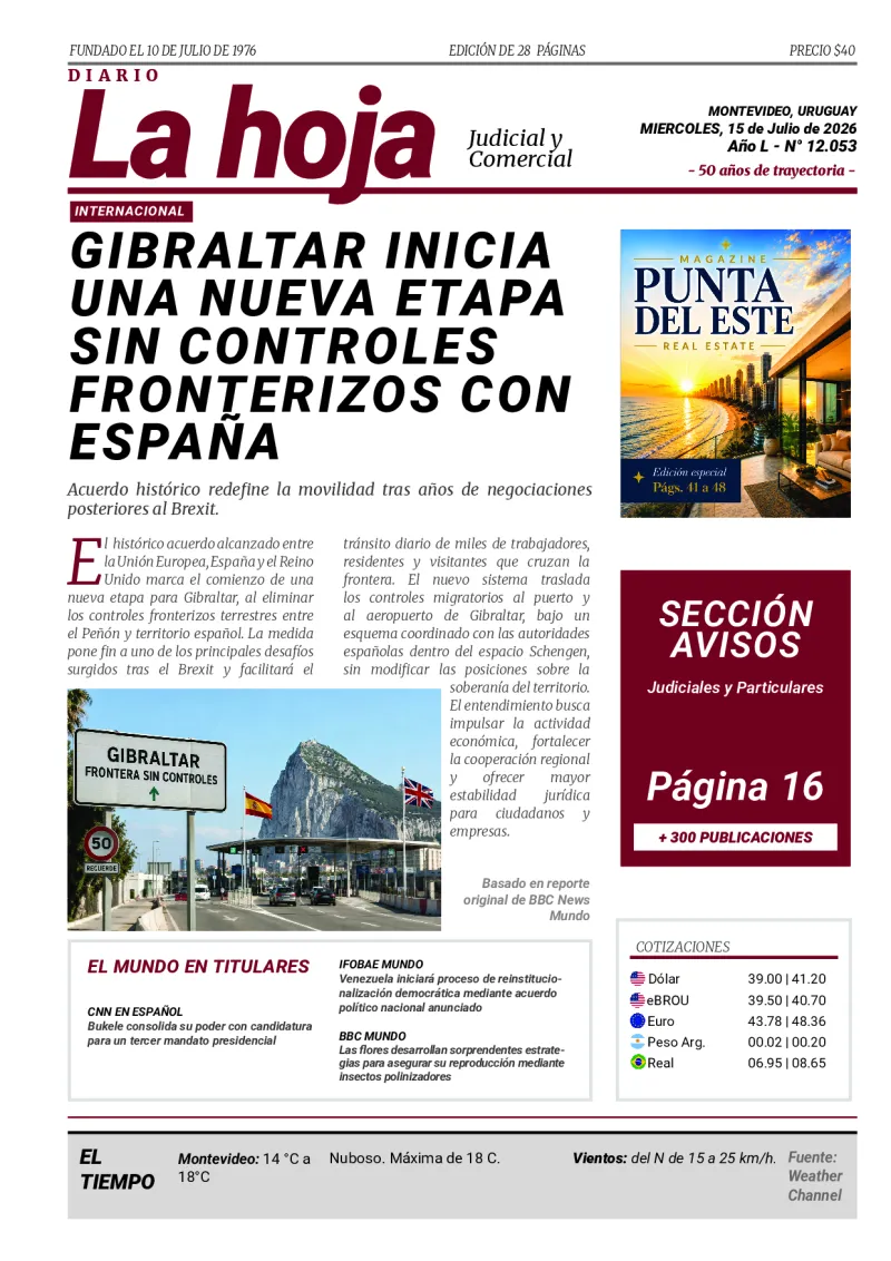 Portada Diario