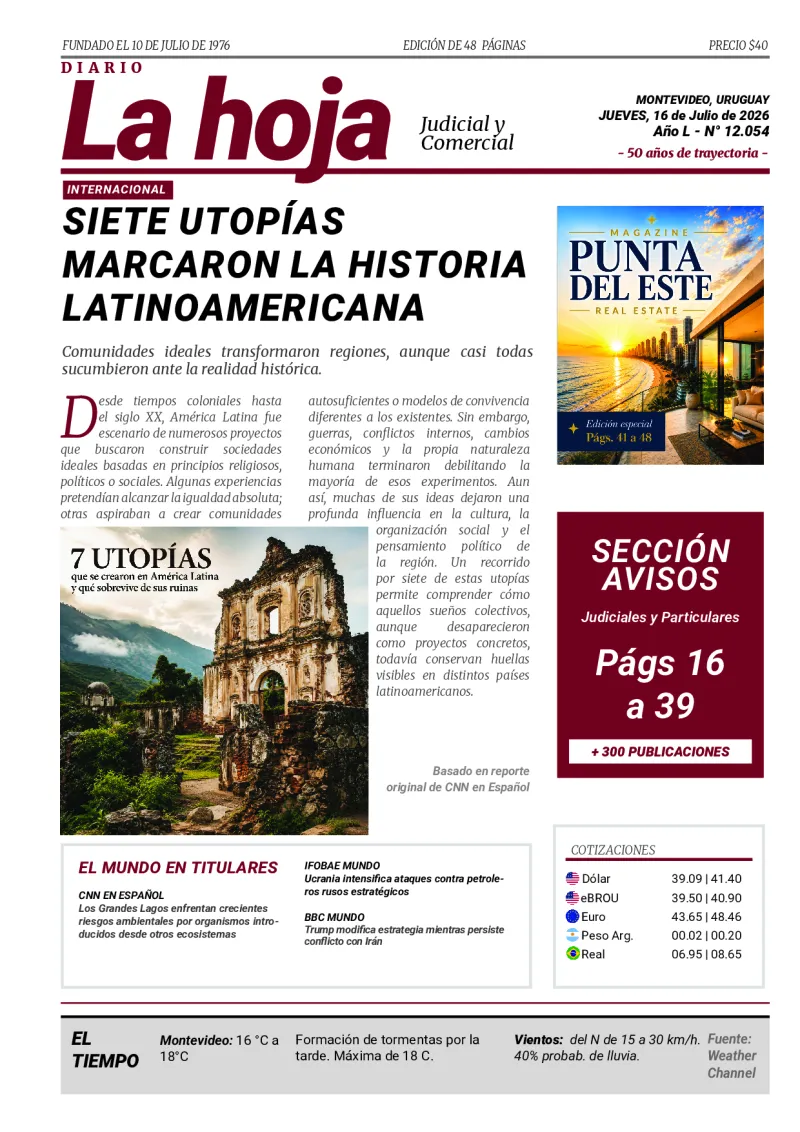 Portada Diario