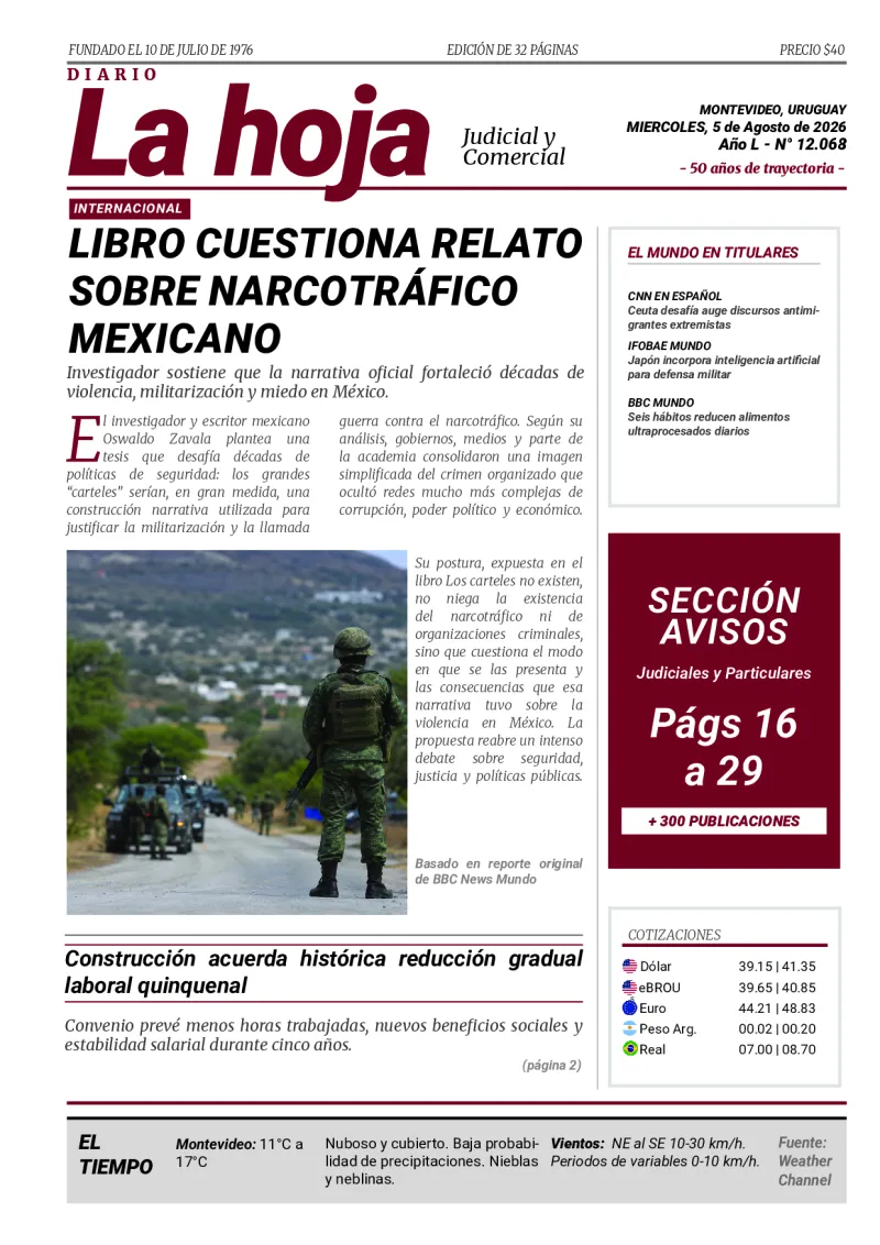 Portada Diario