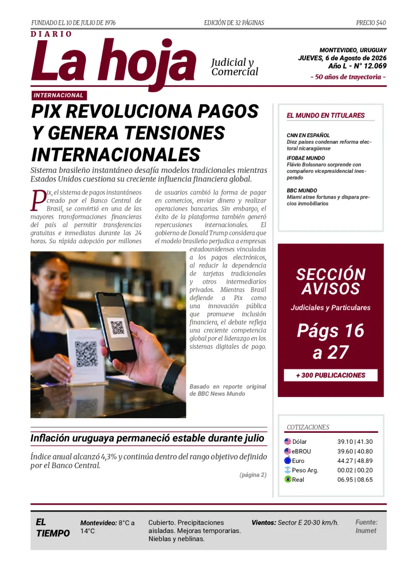 Portada Diario