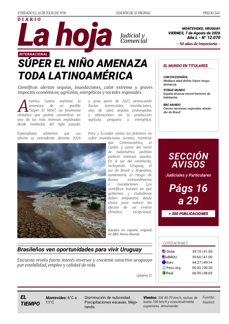 Portada Diario