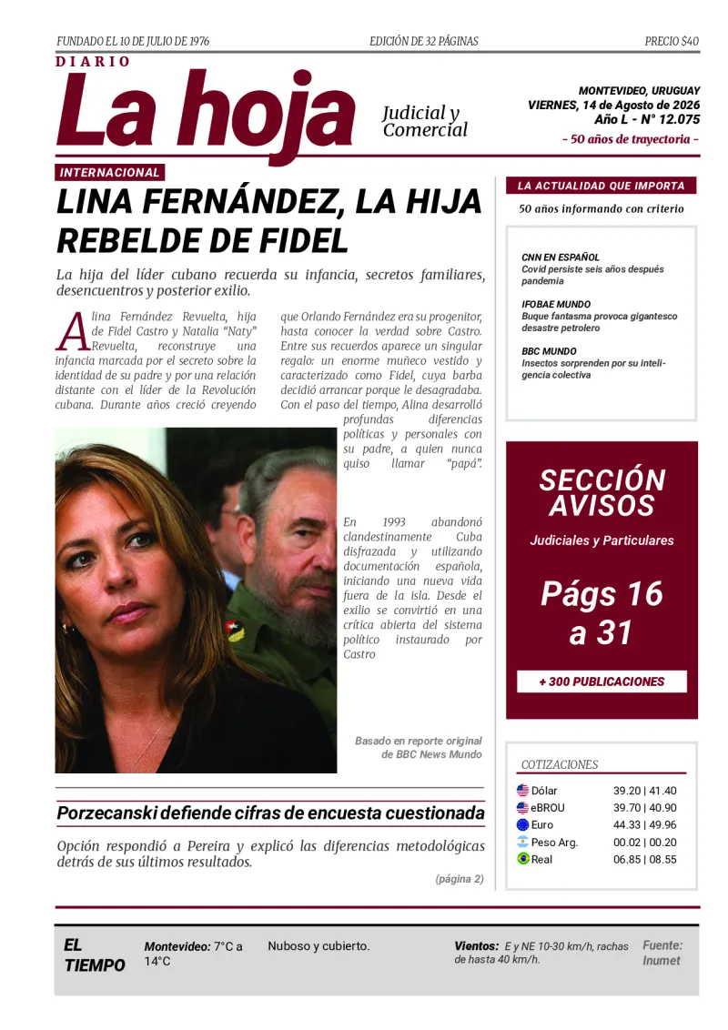 Portada Diario