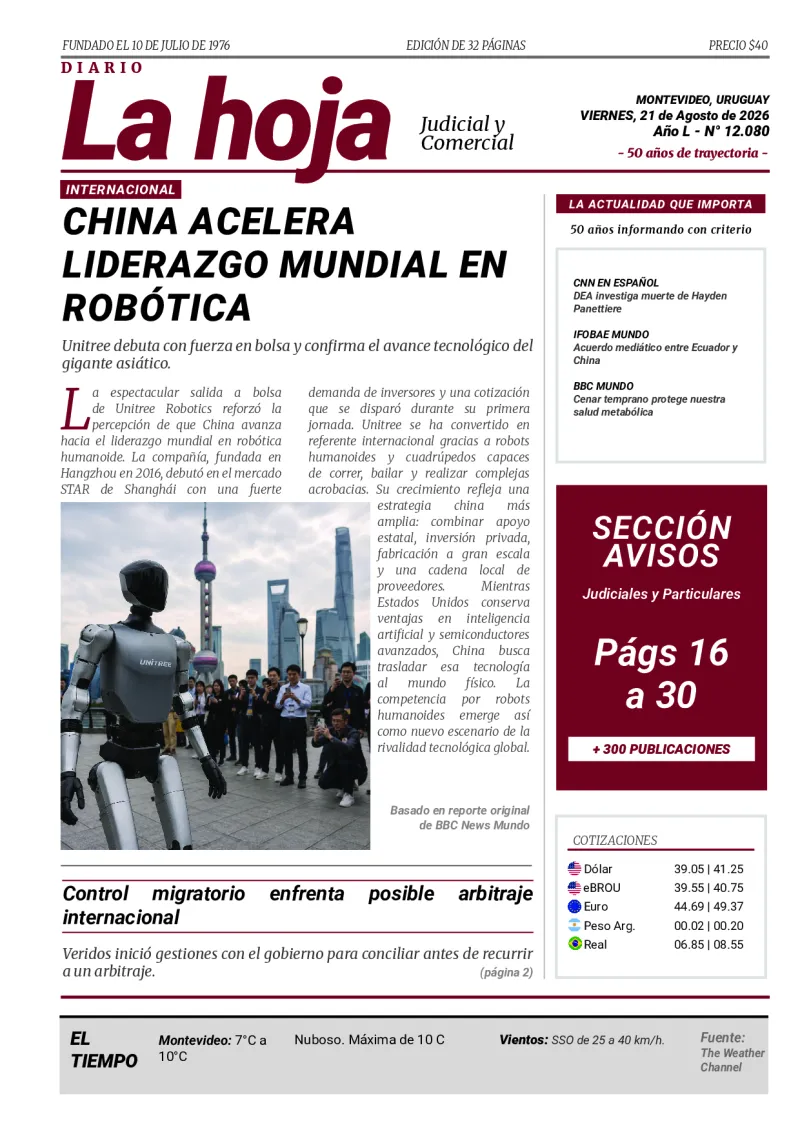 Portada Diario