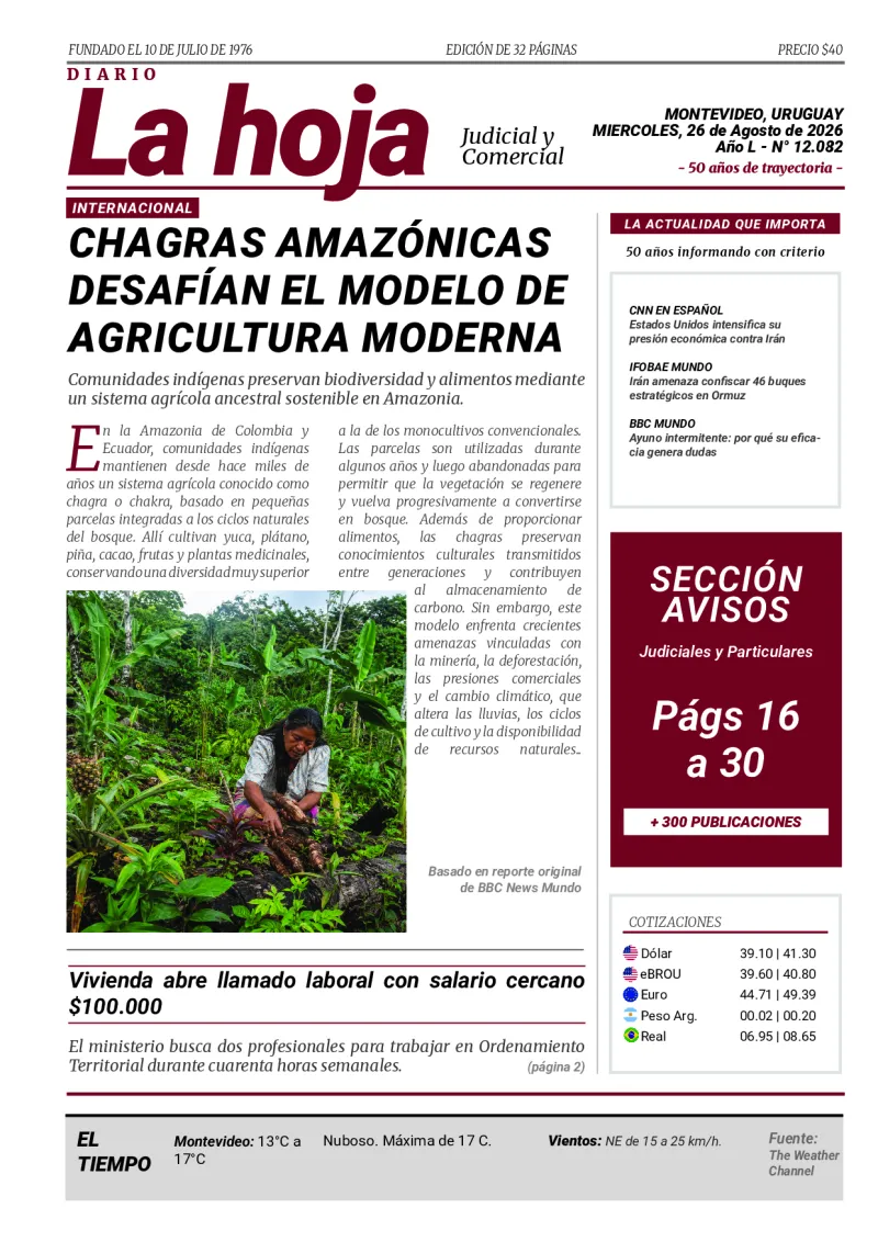 Portada Diario