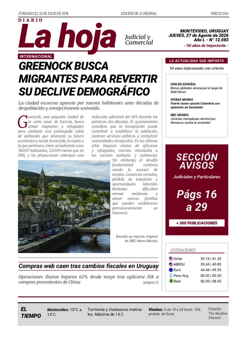Portada Diario