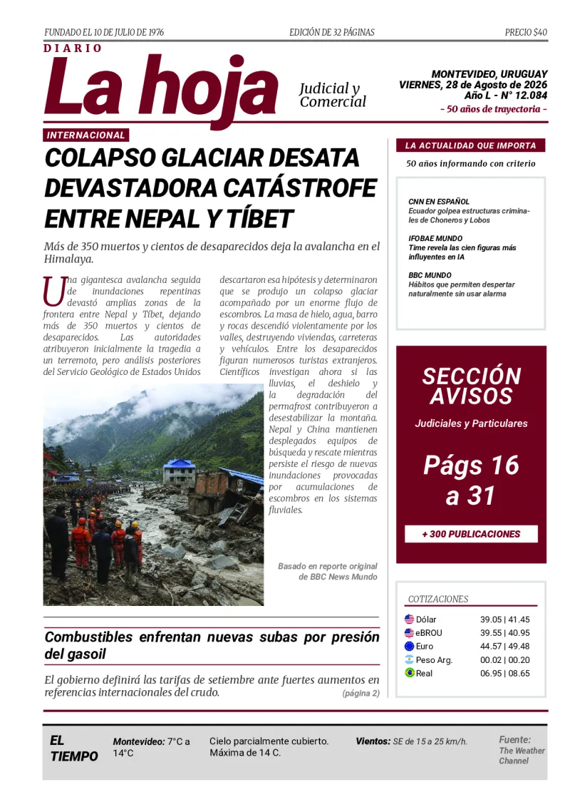 Portada Diario