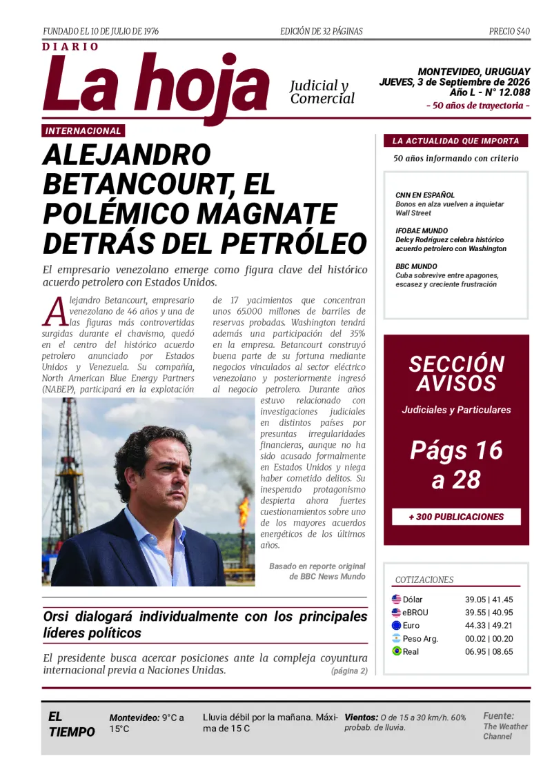 Portada Diario