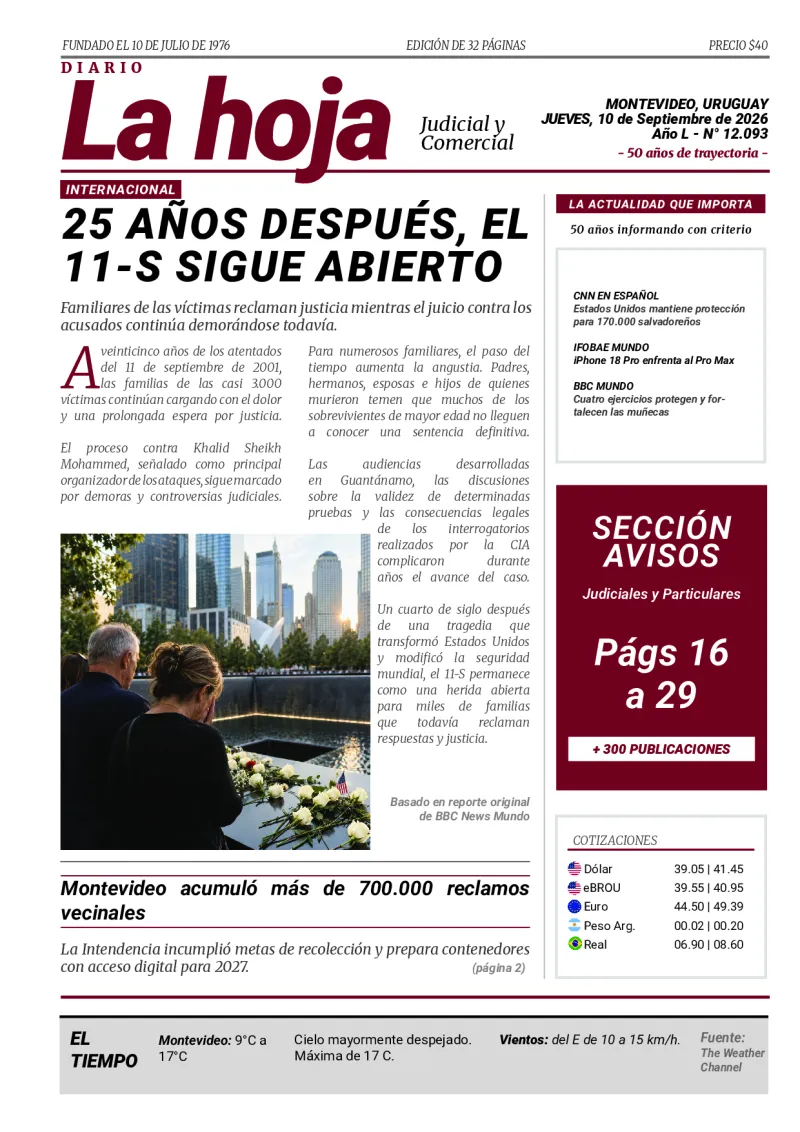 Portada Diario