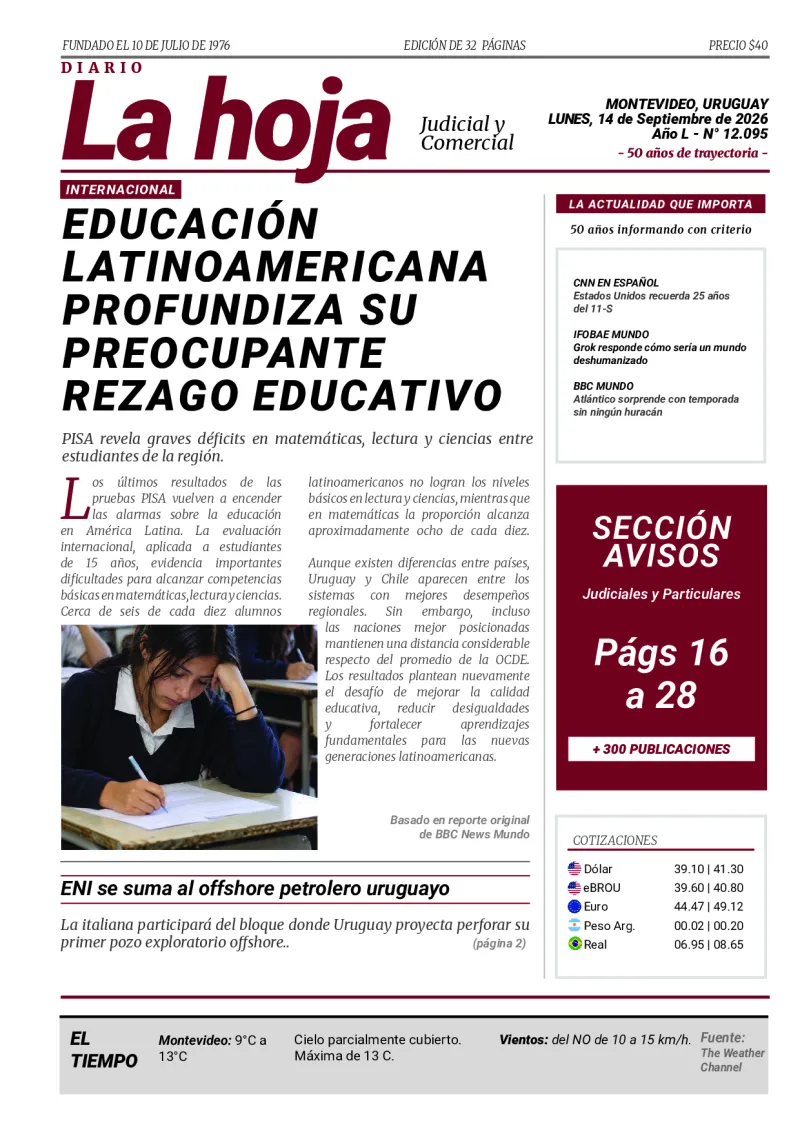 Portada Diario