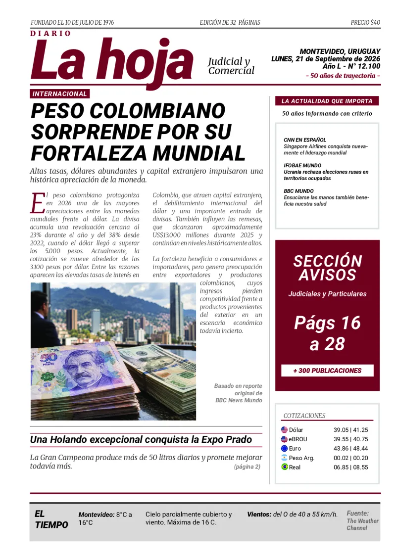 Portada Diario