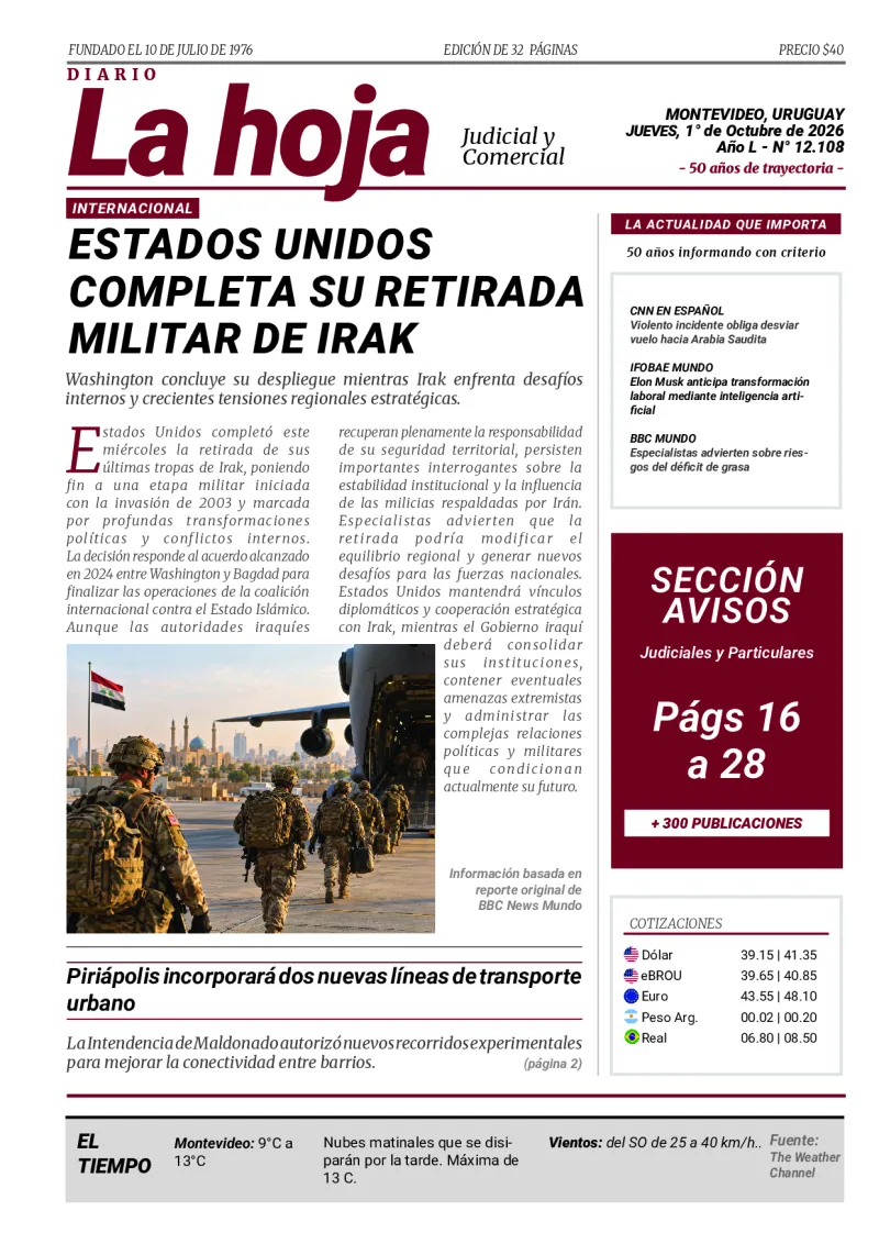 Portada Diario