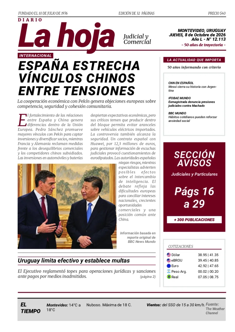 Portada Diario