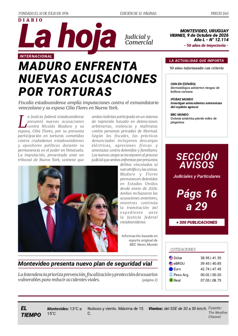 Portada Diario