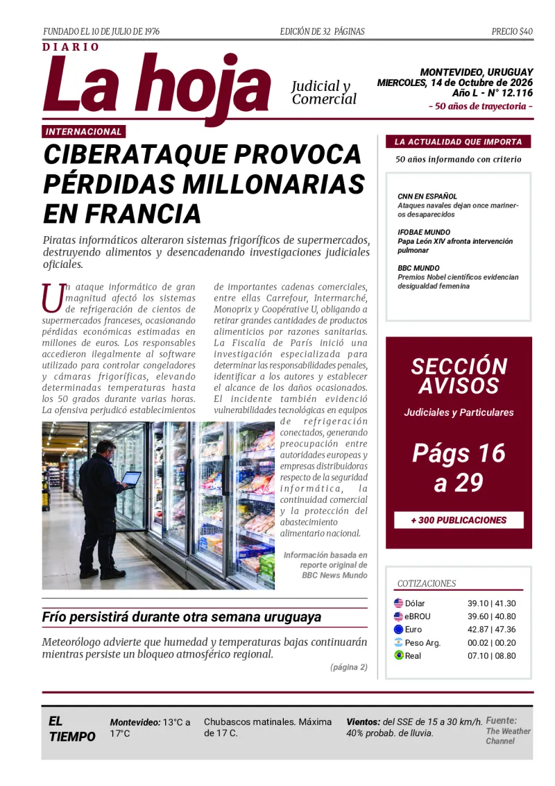 Portada Diario