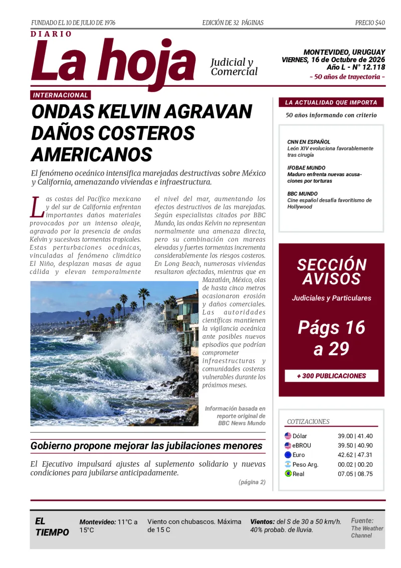 Portada Diario
