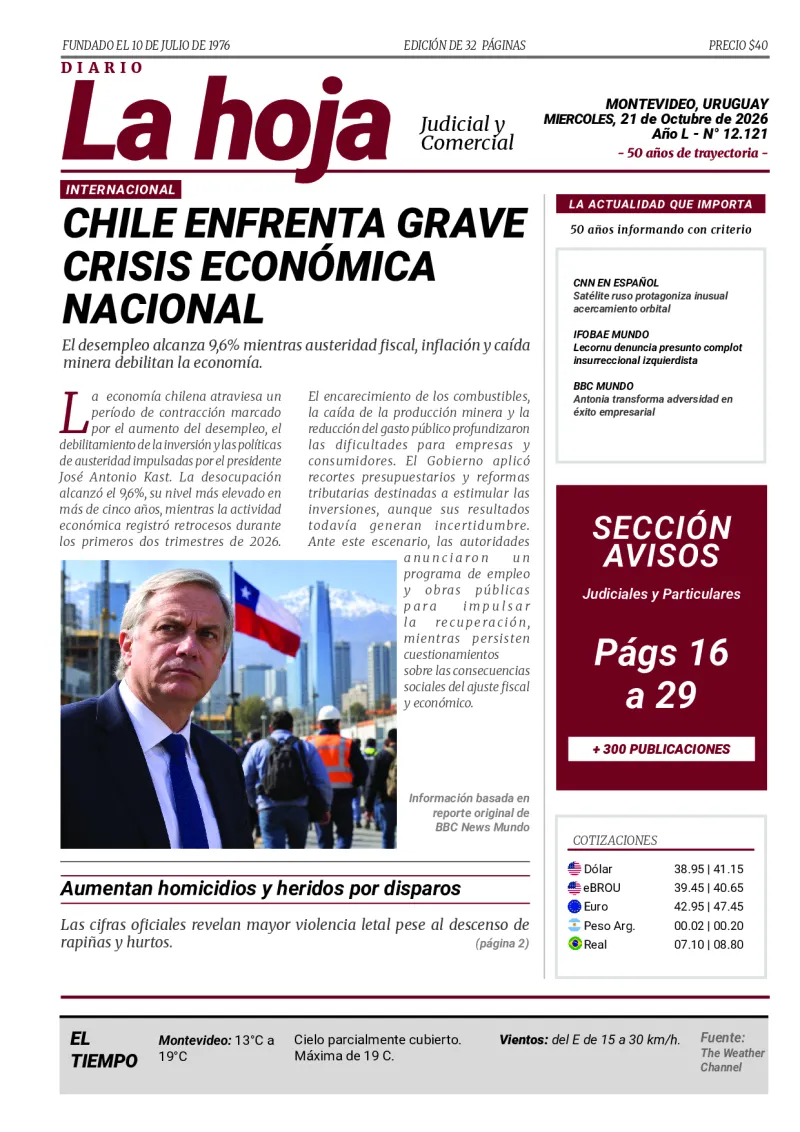 Portada Diario