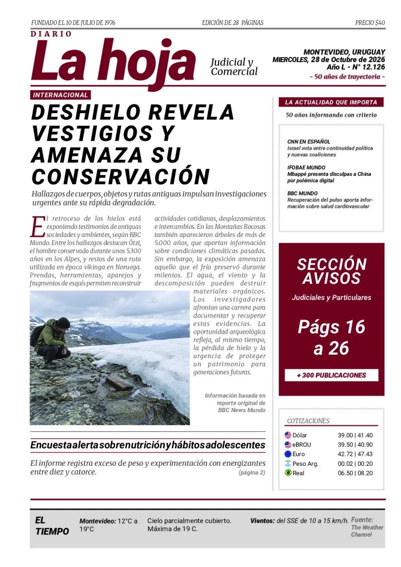 Portada Diario