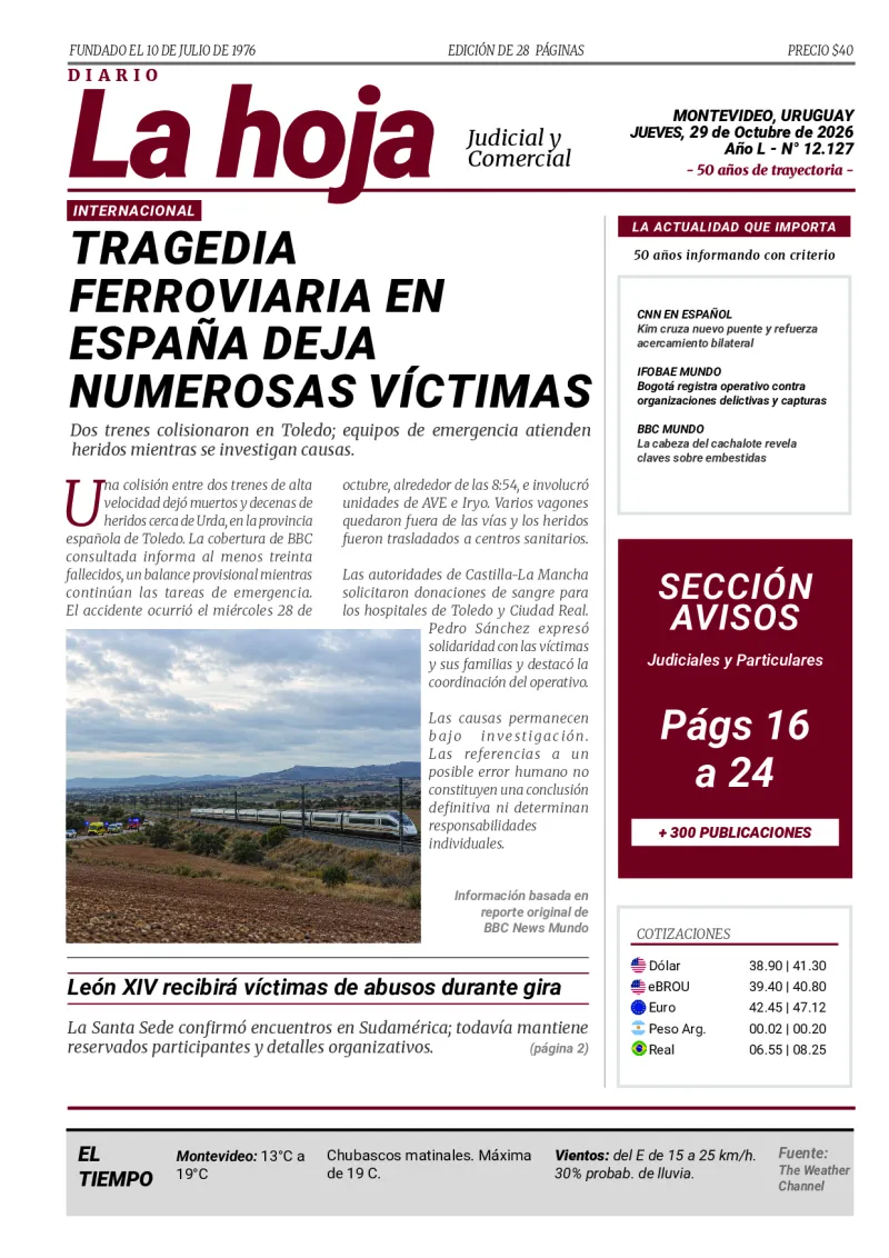 Portada Diario