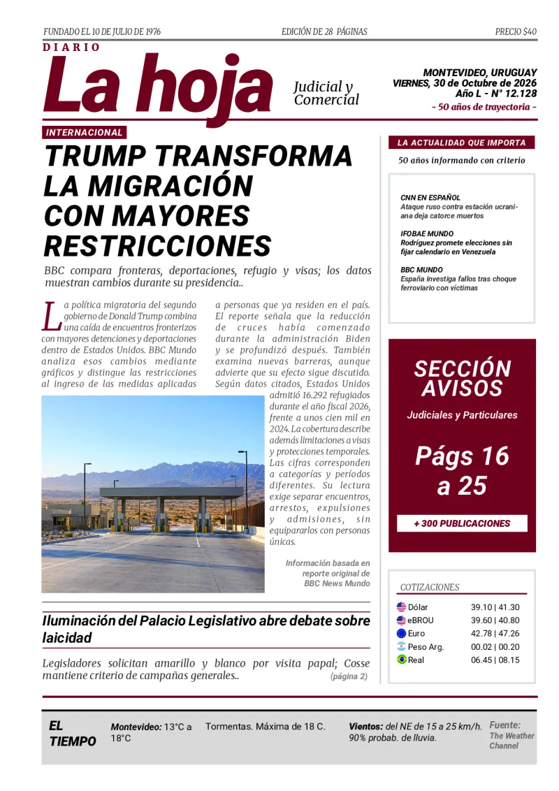 Portada Diario
